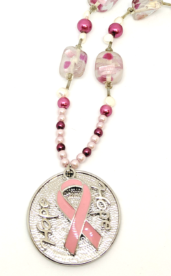Hot Pink Hope Necklace