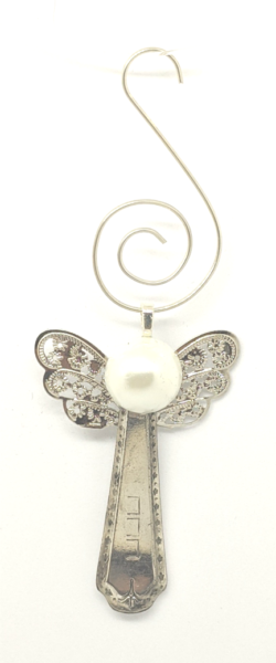 Angel Ornament Algonquin with Initials
